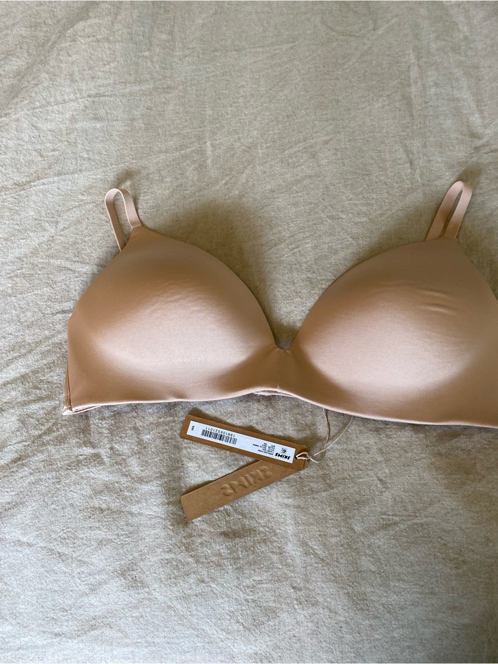 SKIMS Nude Padded Wireless T-Shirt Bra